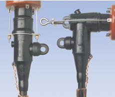 Đầu cáp Elbow, Straight